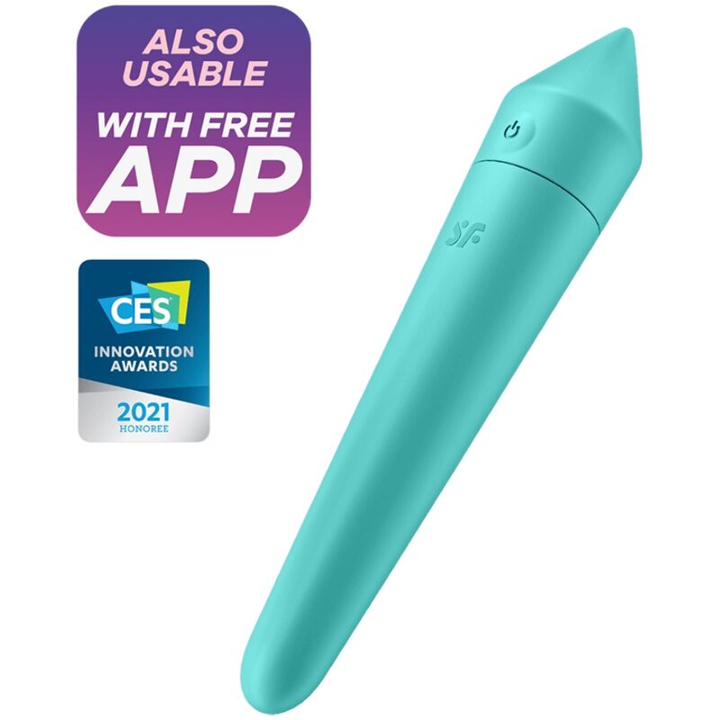 SATISFYER - ULTRA POWER BULLET 8 TURQUOISE - Amore24