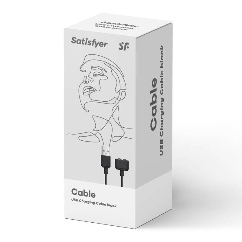 SATISFYER - CHARGING WIRE BLACK - Amore24