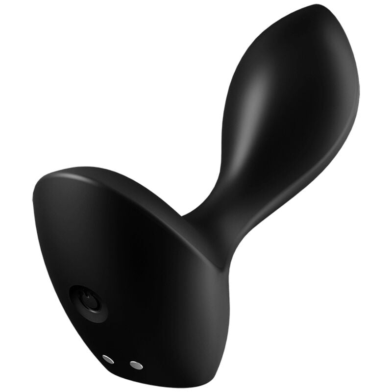 SATISFYER - BACKDOOR LOVER VIBRATING PLUG BLACK - Amore24