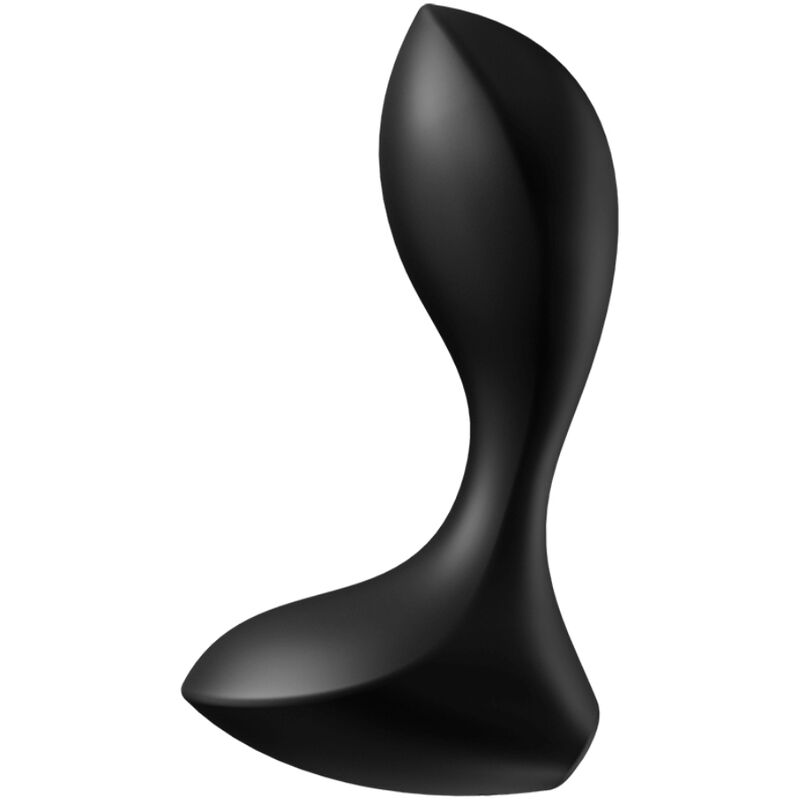 SATISFYER - BACKDOOR LOVER VIBRATING PLUG BLACK - Amore24