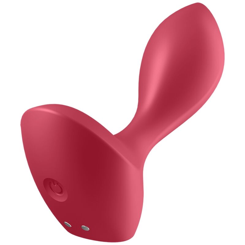 SATISFYER - BACKDOOR LOVER VIBRATING PLUG RED - Amore24