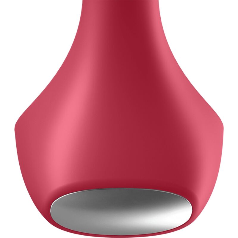SATISFYER - BACKDOOR LOVER VIBRATING PLUG RED - Amore24