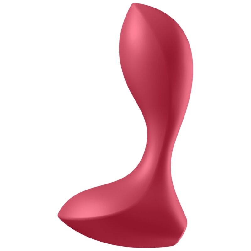 SATISFYER - BACKDOOR LOVER VIBRATING PLUG RED - Amore24