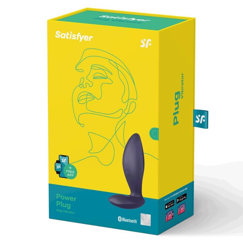 SATISFYER - POWER PLUG PURPLE - Amore24