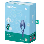 SATISFYER - BULLSEYE RING VIBRATOR APP BLUE - Amore24