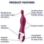 SATISFYER - AMAZING 1 ASPOT VIBRATOR BERRY - Amore24