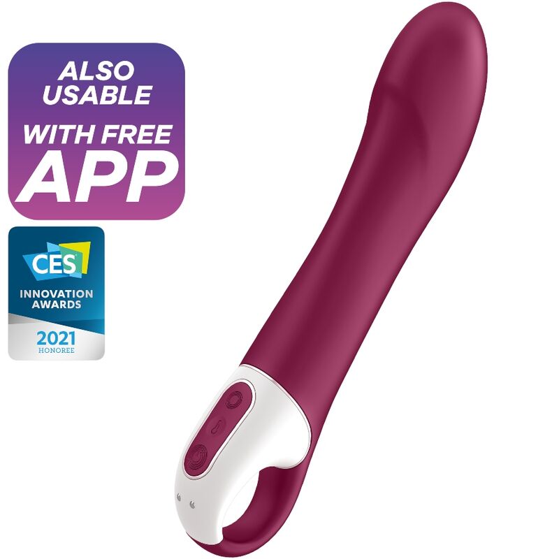 SATISFYER - BIG HEAT GSPOT VIBRATOR - Amore24