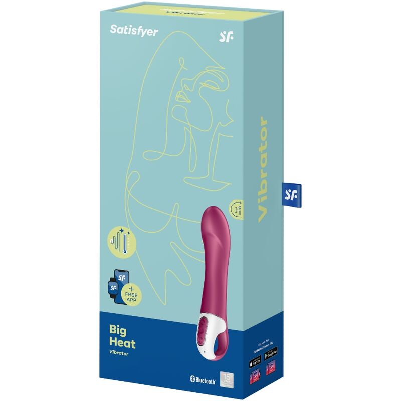 SATISFYER - BIG HEAT GSPOT VIBRATOR - Amore24