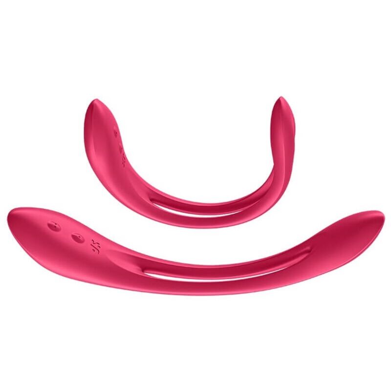 SATISFYER - ELASTIC JOY MULTI VIBRATOR RED - Amore24