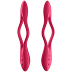SATISFYER - ELASTIC JOY MULTI VIBRATOR RED - Amore24
