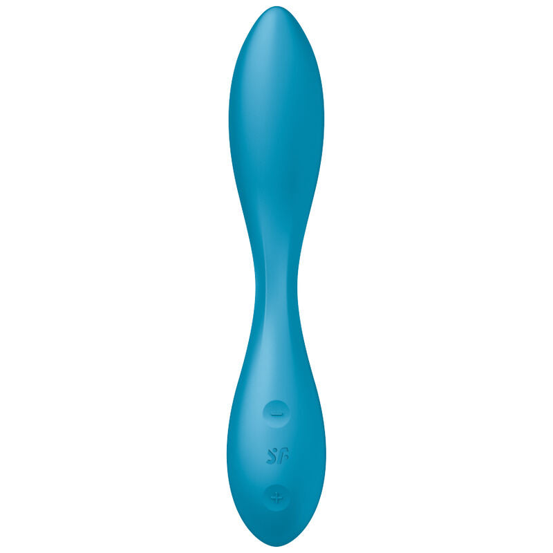 SATISFYER - G-SPOT FLEX 1 MULTI VIBRATOR BLUE - Amore24