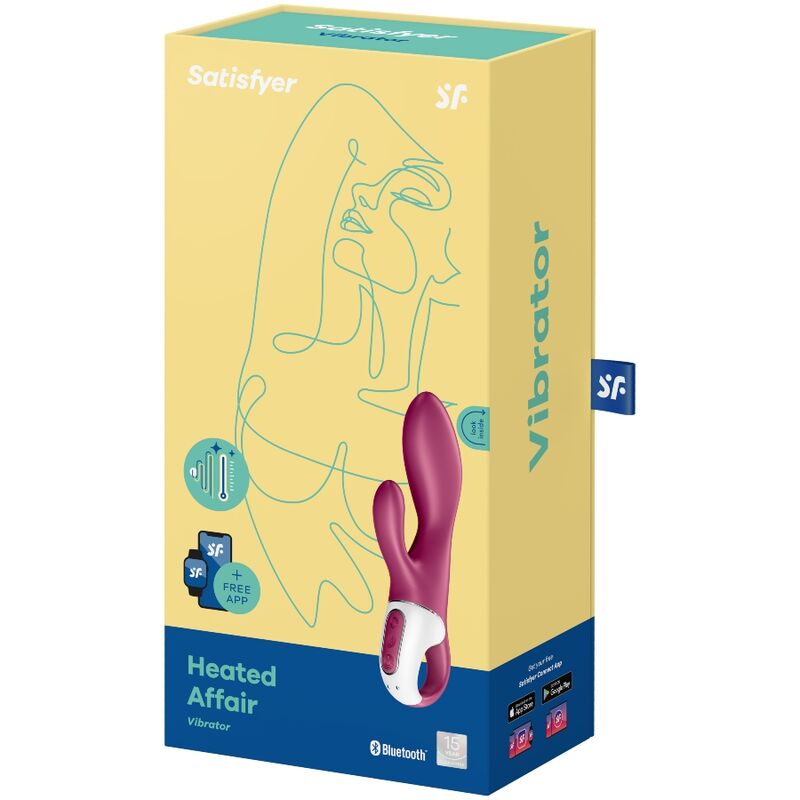 SATISFYER - HEATED AFFAIR GSPOT VIBRATOR - Amore24
