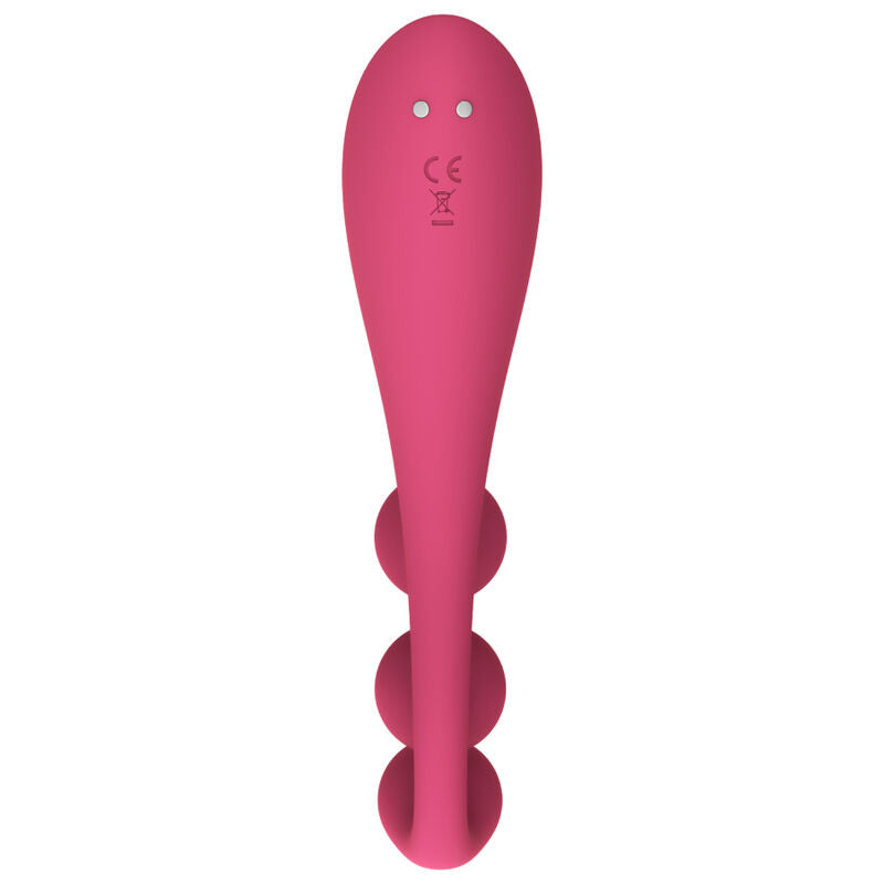 SATISFYER - TRI BALL 1 MULTI VIBRATOR RED - Amore24