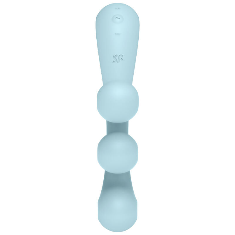 SATISFYER - TRI BALL 2 MULTI VIBRATOR BLUE - Amore24