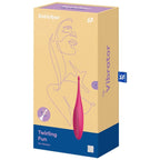 SATISFYER - TWIRLING FUN TIP VIBRATOR PINK - Amore24