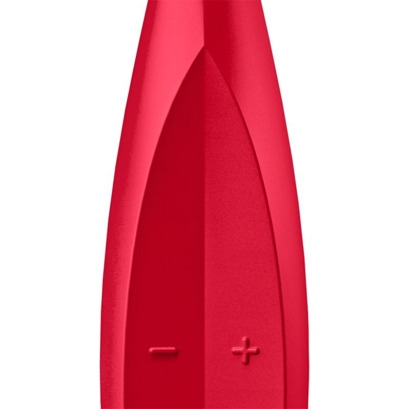 SATISFYER - TWIRLING FUN TIP VIBRATOR RED - Amore24