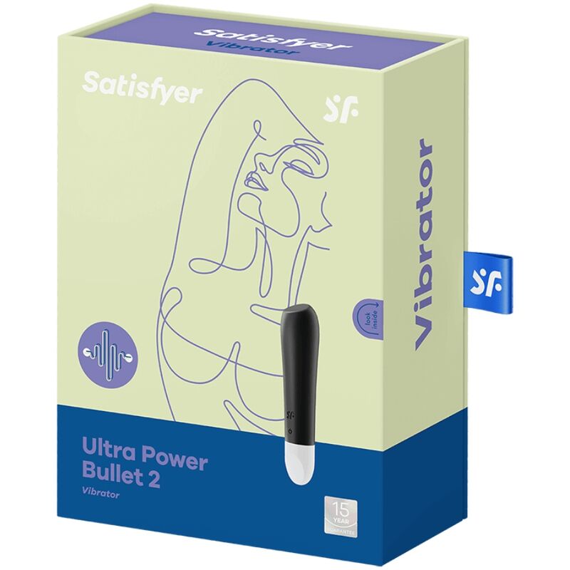 SATISFYER - ULTRA POWER BULLET 2 BLACK - Amore24