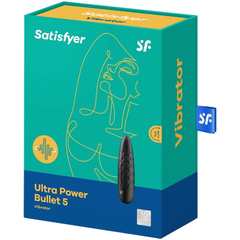 SATISFYER - ULTRA POWER BULLET 5 BLACK - Amore24