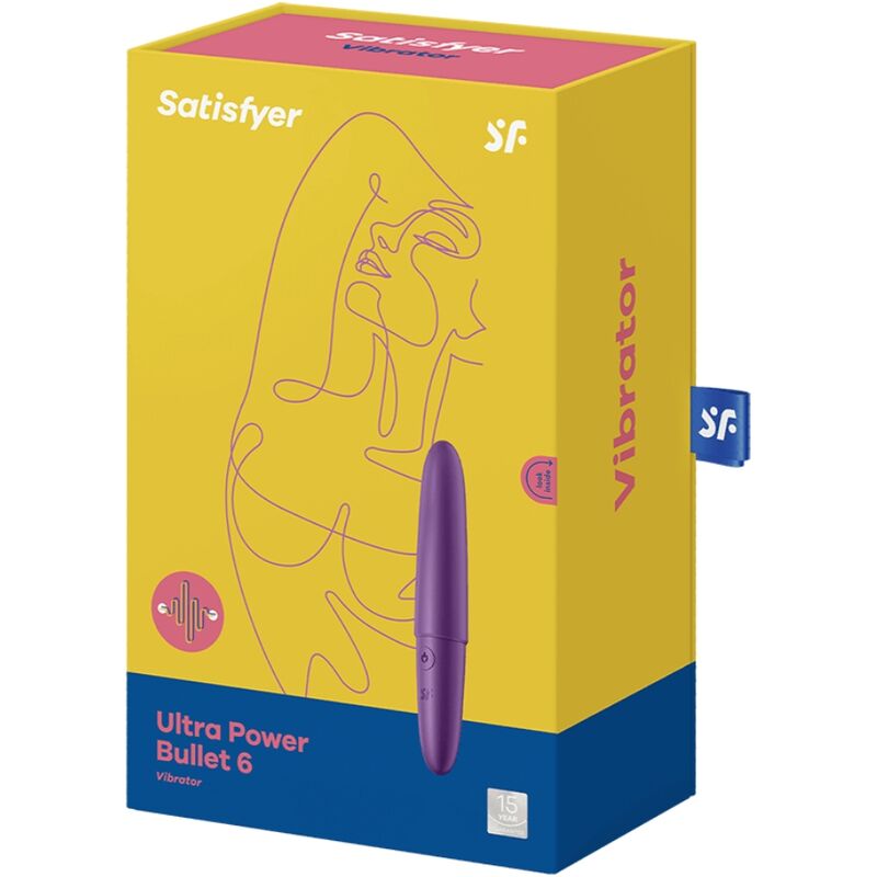 SATISFYER - ULTRA POWER BULLET 6 PURPLE - Amore24