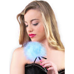 SECRETPLAY - LIGHT BLUE MARABOU DUSTER - Amore24