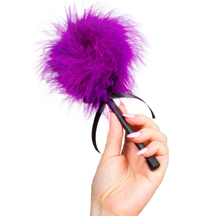 SECRETPLAY - PINK PURPLE MARABOU DUSTER - Amore24
