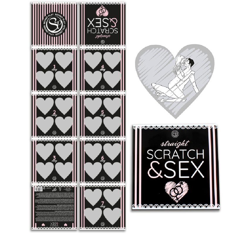 SECRETPLAY - SCRATCH & SEX GAME FOR STRAIGHT COUPLES (ES/EN/FR/PT/DE) - Amore24