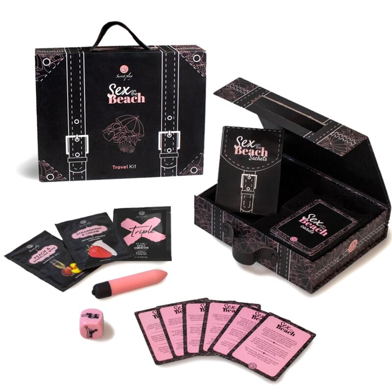 SECRETPLAY - SEX ON THE BEACH TRAVEL KIT (ES/EN/DE/FR/NL/PT) - Amore24