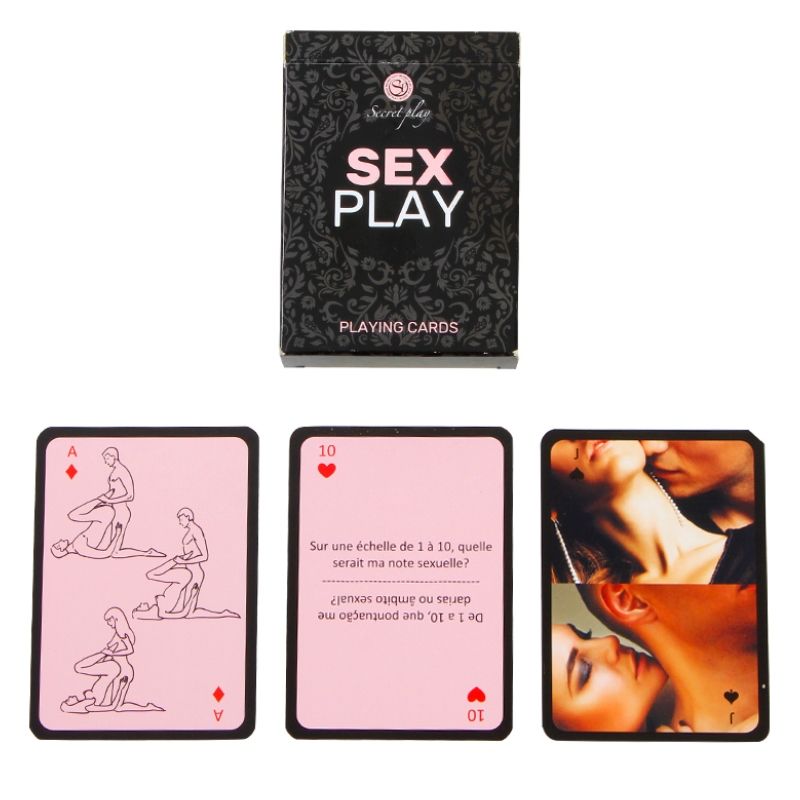 SECRETPLAY - SEX PLAY PLAYING CARDS (FR/PT) - Amore24