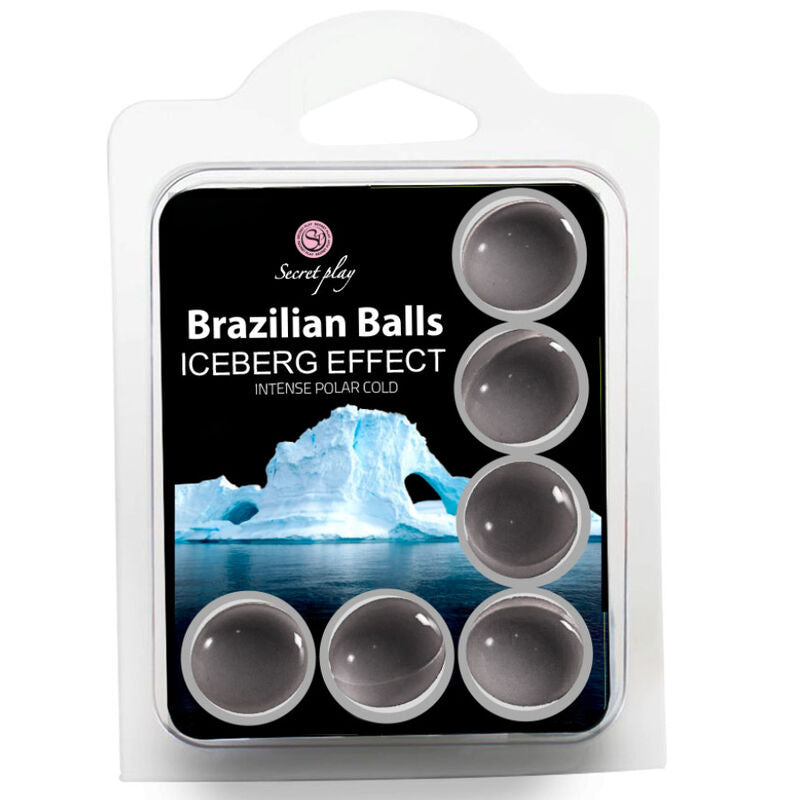 SECRET PLAY SET 6 BRAZILIAN BALLS ICEBERG EFFECT - Amore24