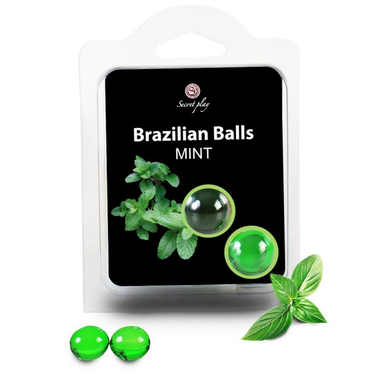 SECRETPLAY - 2 BRAZILIAN BALLS MINT - Amore24