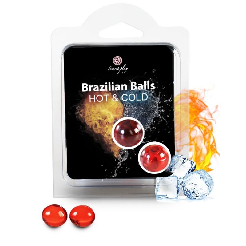 SECRETPLAY - BRAZILIAN BALLS HEAT & COLD EFFECT 2 UNITS - Amore24