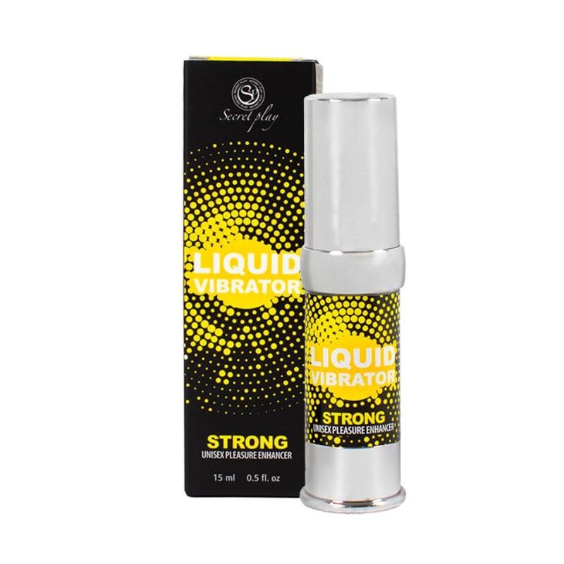 SECRETPLAY - LIQUID VIBRATOR STIMULATOR UNISEX STRONG 15 ML - Amore24