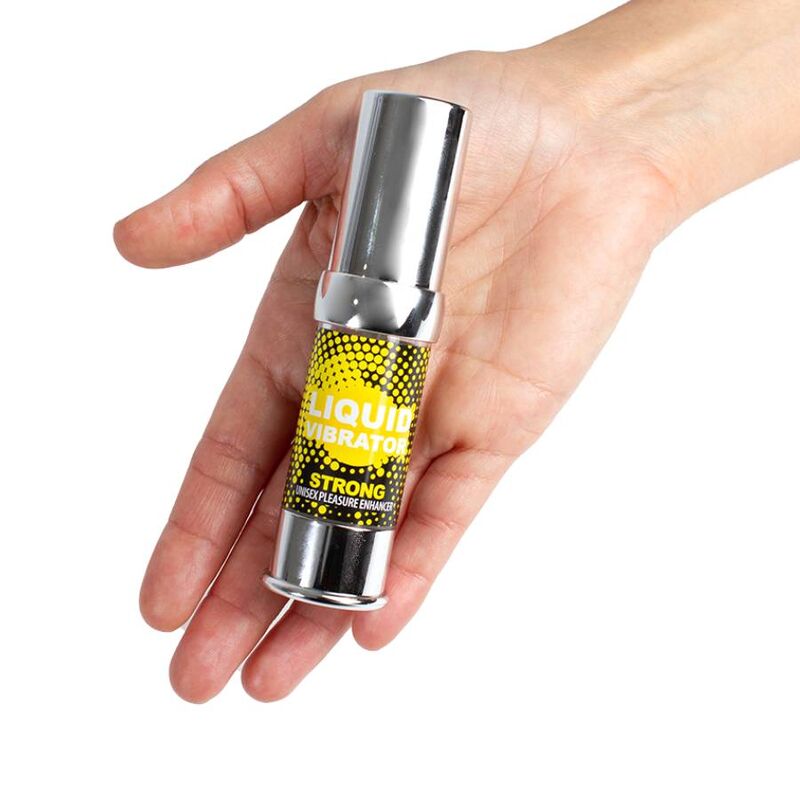 SECRETPLAY - LIQUID VIBRATOR STIMULATOR UNISEX STRONG 15 ML - Amore24