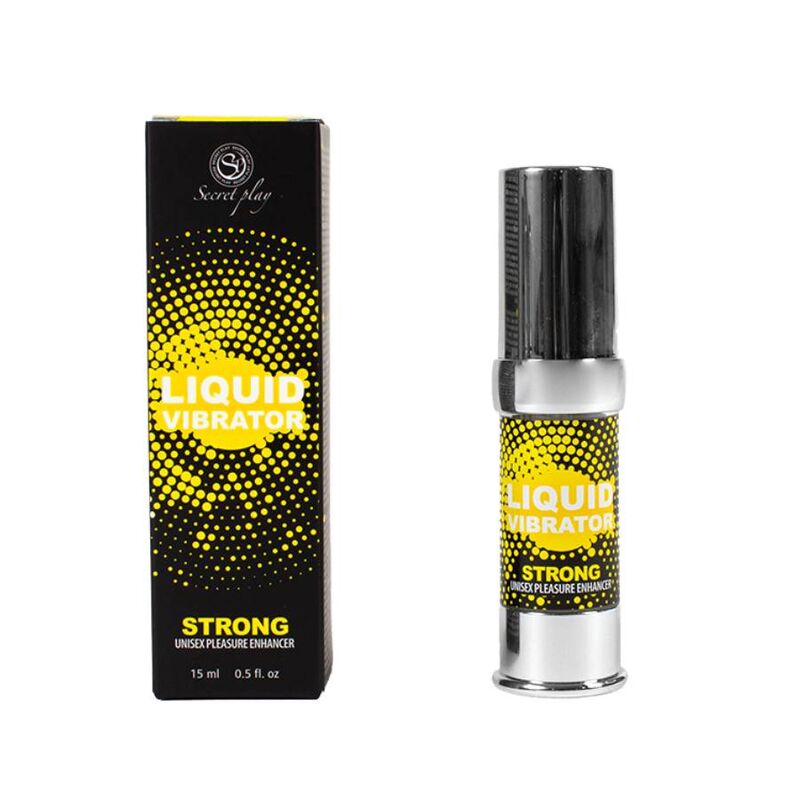 SECRETPLAY - LIQUID VIBRATOR STIMULATOR UNISEX STRONG 15 ML - Amore24