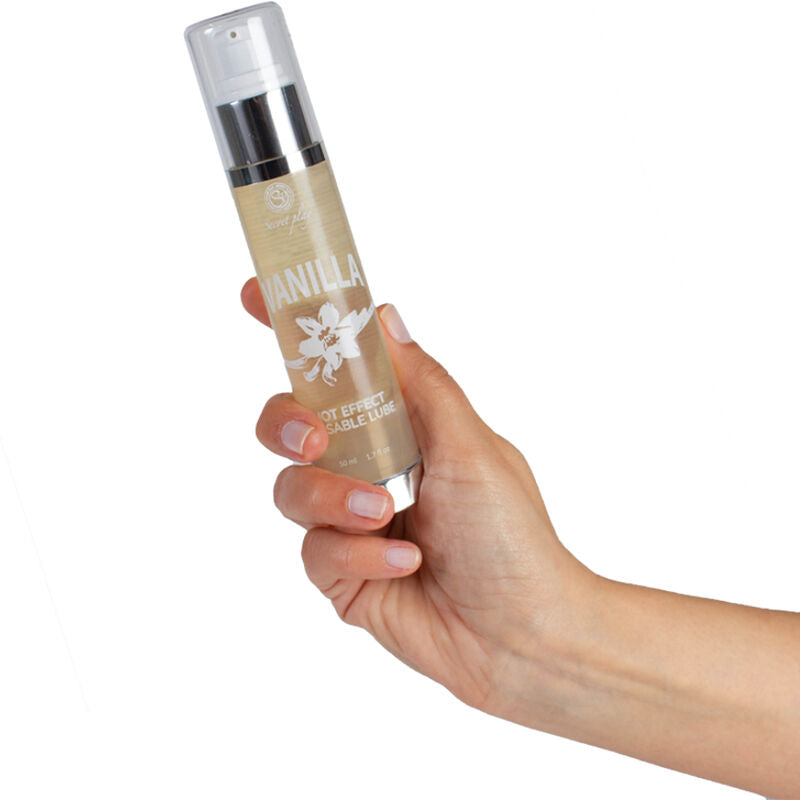 SECRETPLAY - LUBRICANT 2-1 HEAT EFFECT VANILLA 50 ML - Amore24