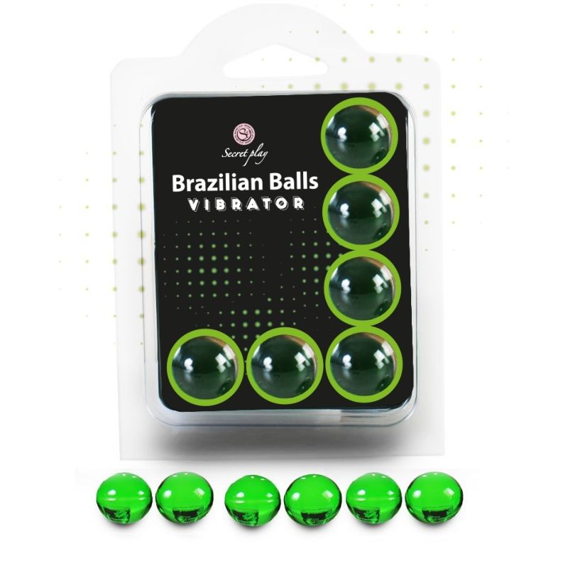 SECRETPLAY - SET 6 BRAZILIAN BALLS VIBRATOR - Amore24