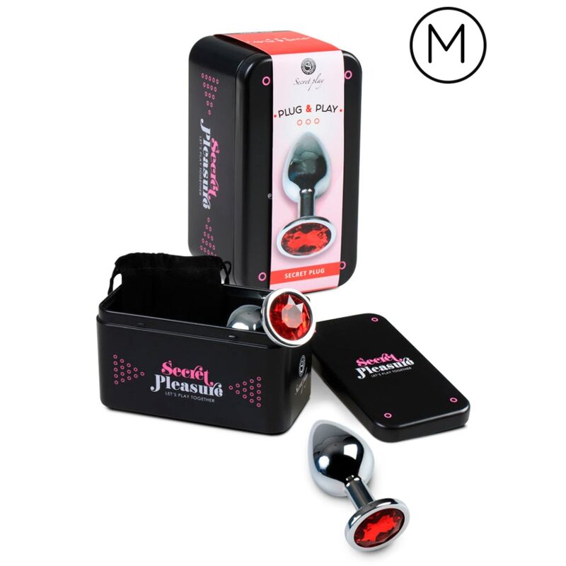 SECRETPLAY - ANAL PLUG RED M - Amore24