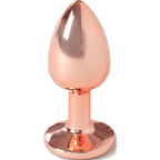 SECRETPLAY - METAL BUTT PLUG ROSE GOLD SMALL SIZE 7 CM - Amore24