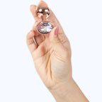 SECRETPLAY - METAL BUTT PLUG ROSE GOLD SMALL SIZE 7 CM - Amore24