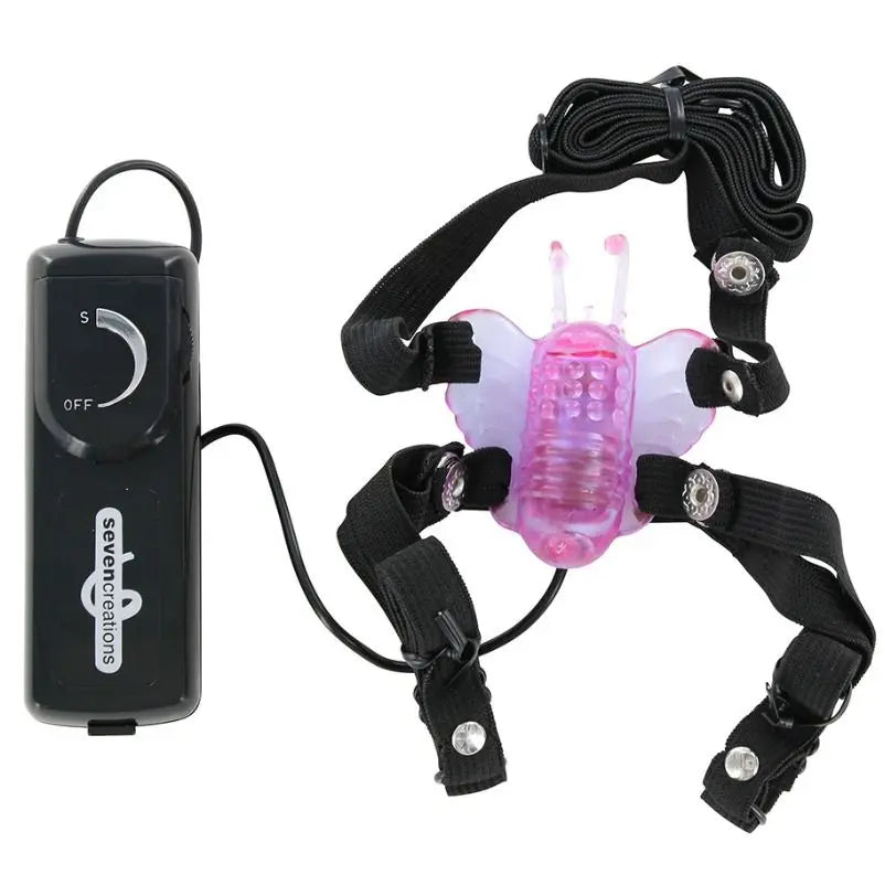SEVEN CREATIONS - BUTTERFLY STIMULATOR WITH VIBRATION - Amore24