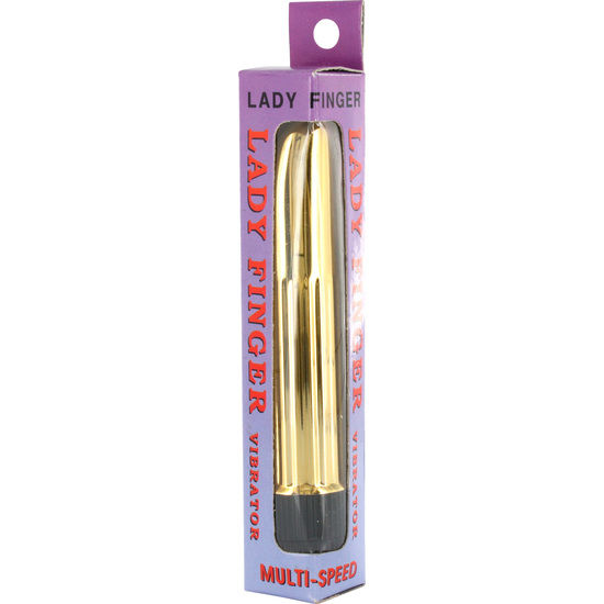 SEVEN CREATIONS - LADYFINGER MINIVIBRATOR GOLD - Amore24