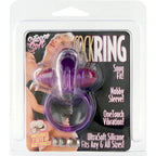 SEVEN CREATIONS - LILAC SILICONE VIBRATOR RING - Amore24