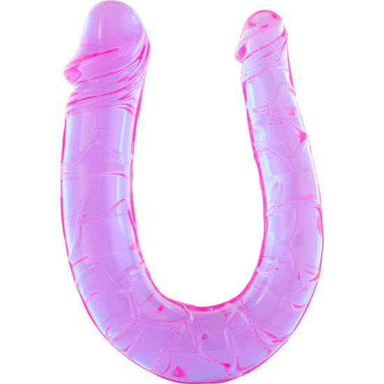 SEVEN CREATIONS - PENIS WITH TWO FLEXIBLE JELLY HEADS - Amore24