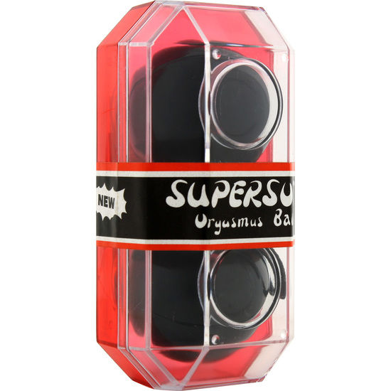 SEVEN CREATIONS - SUPERSOFT ORGASMIC BALLS BLACK - Amore24