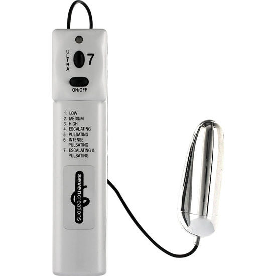 SEVEN CREATIONS - ULTRA 7 VECTOR VIBRATING EGG - Amore24