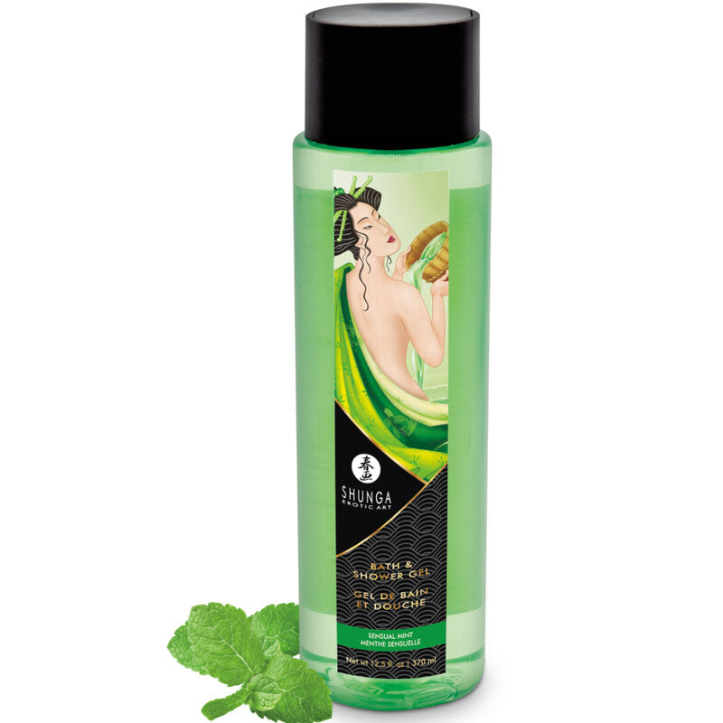 SHUNGA - BATH & SHOWER GEL SENSUAL MINT 370 ML - Amore24