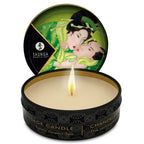 SHUNGA - MINI CARESS BY CANDELIGHT MASSAGE CANDLE T GREEN 30 ML - Amore24