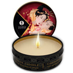 SHUNGA - MINI CARESS BY CANDELIGHT STRAWBERRIES AND CAVA MASSAGE CANDLE 30 ML - Amore24