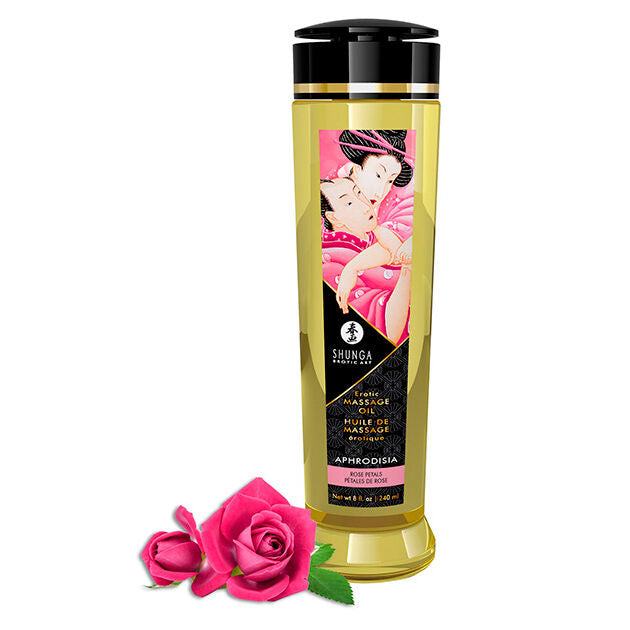 SHUNGA - APHRODISIA EROTIC MASSAGE OIL 240 ML - Amore24