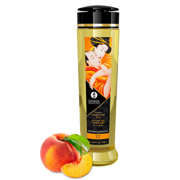 SHUNGA - STIMULATING EROTIC MASSAGE OIL 240 ML - Amore24